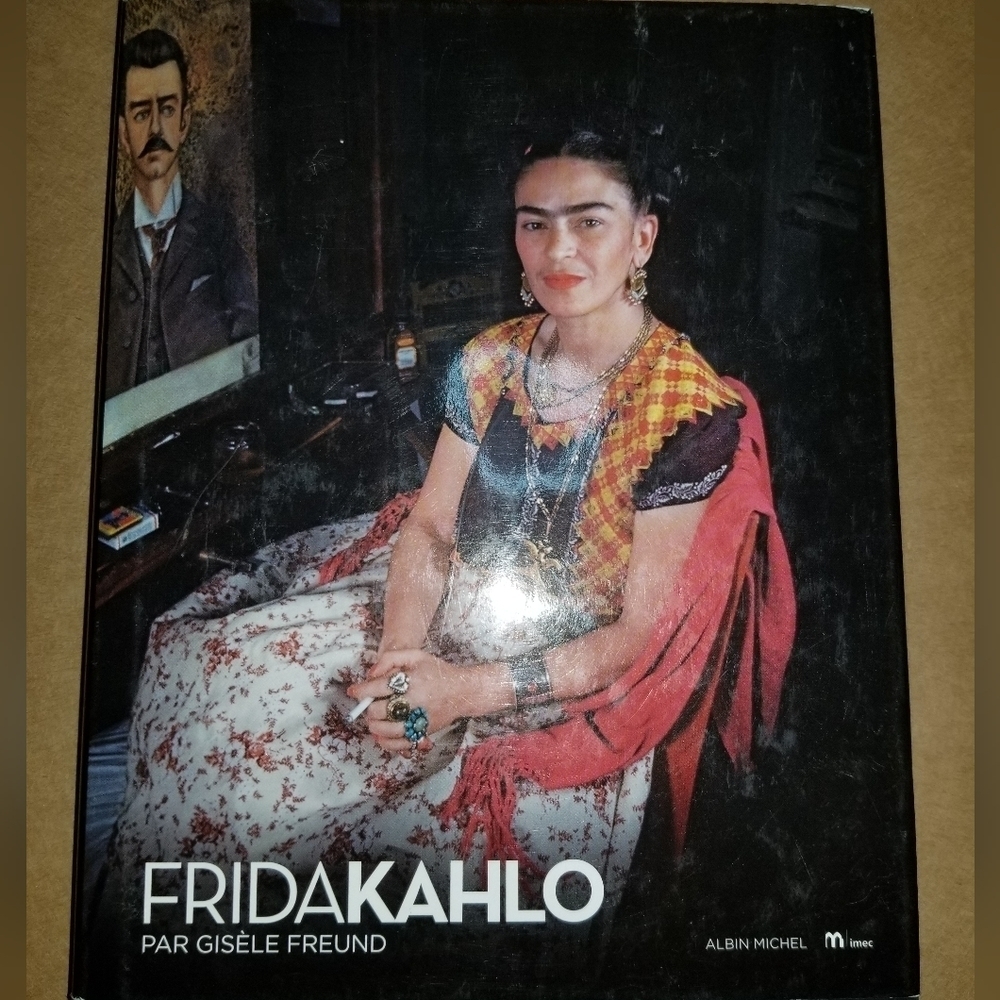 Frida Kahlo Hard Cover Book By Gisele Freund